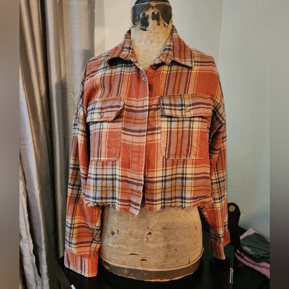 Midriff flannel